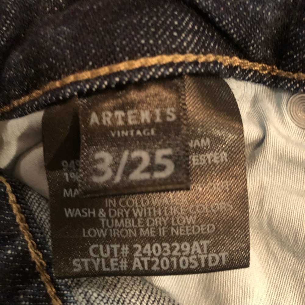 Artemis Design Co. Women's Indigo Straight-Leg Jeans - Picture 3 of 4